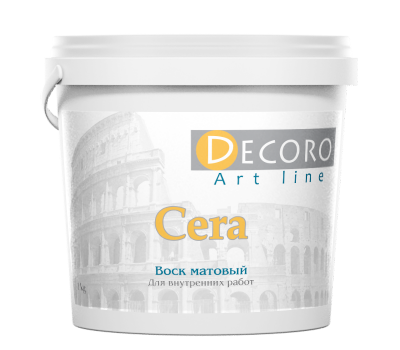 «Cera» воск матовый для фактурных покрытий