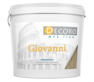 «Giovanni» зернистая декоративная штукатурка с эффектом камня