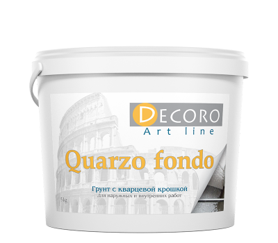 «Quarzo fondo» грунт с кварцевым песком